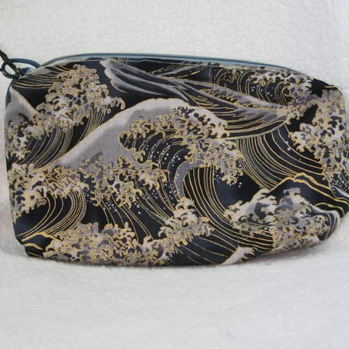Trousse modèle mio imprimé japonais vague