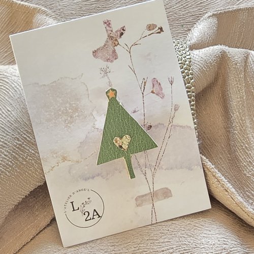 Broche de noël: petit sapin