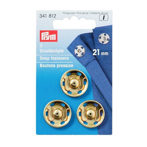Bouton pression à coudre