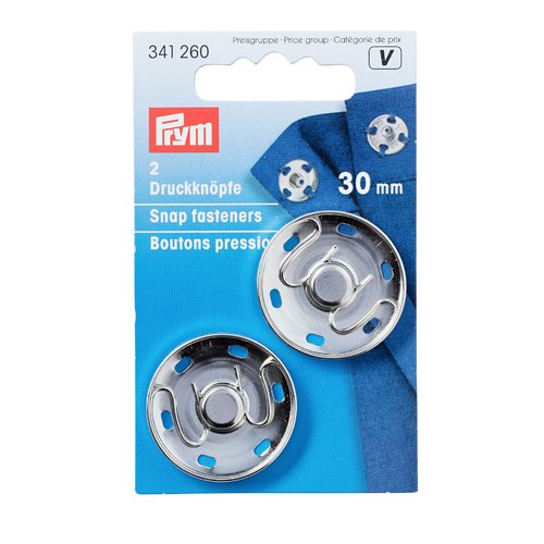 Bouton pression à coudre