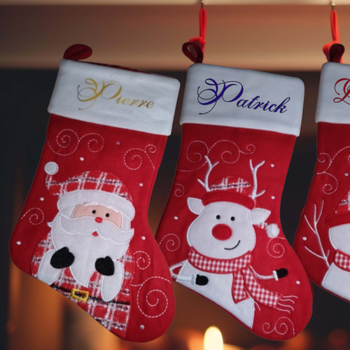 Botte de noël père noël