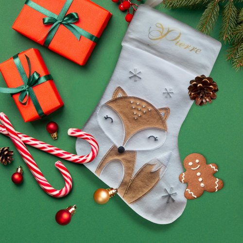 Botte de noël renard