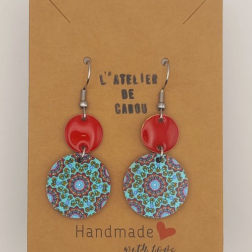 Boucles d'oreilles fantaisie