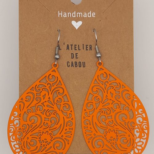 Boucles d'oreilles filigrane