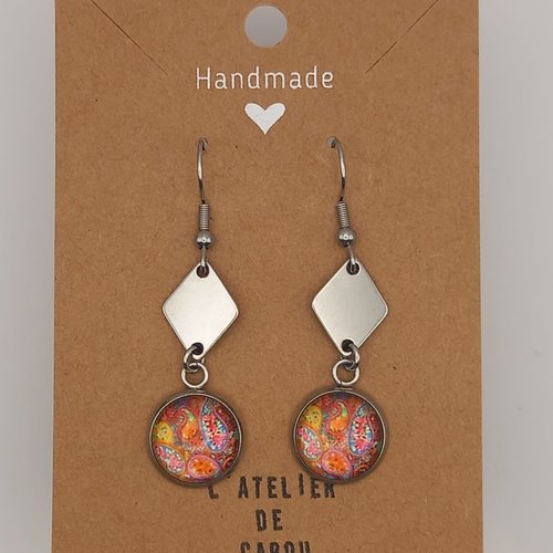 Boucles d'oreilles fantaisie