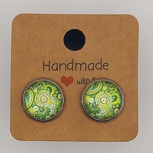 Boucles d'oreilles puce