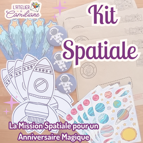 Kit activité enfant : projet astronaute