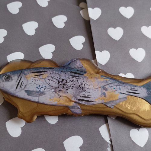 Magnet poisson en résine
