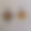 Paire de boucles d'oreille pendantes triangle miyuki