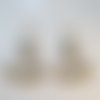 Paire de boucles d'oreille pendantes
