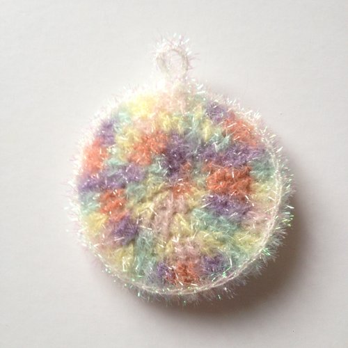 Éponge tawashi crochet