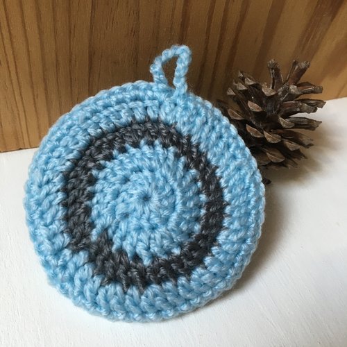 Éponge tawashi lavable - crochet -