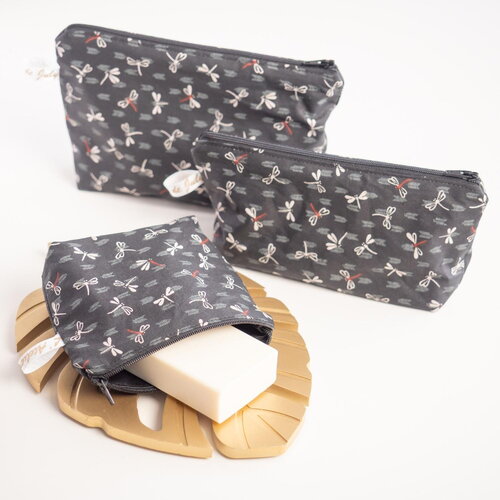 Trousse à savon coton enduit bio debby