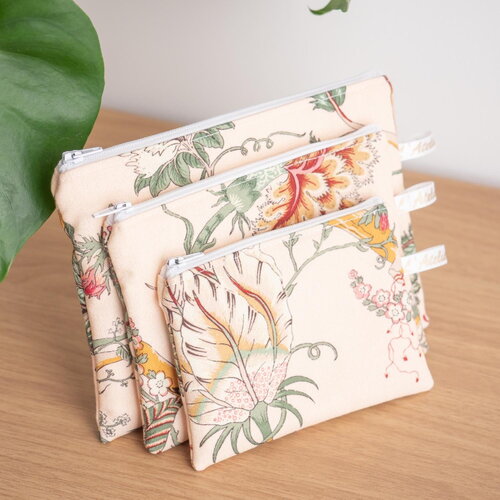 Pochette trousse plate calypso