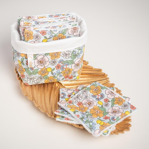 Coton lavable en tissu bio azelie