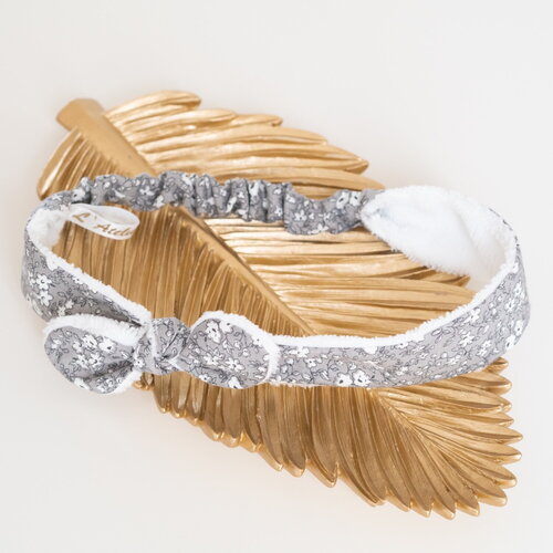 Bandeau éponge démaquillant tissu griberty