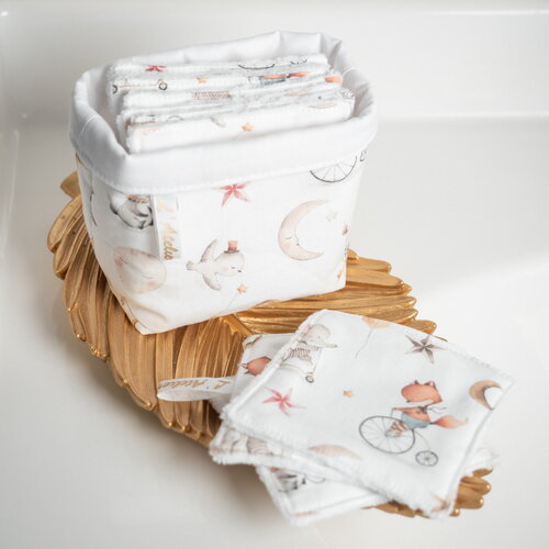 Coton lavable bio clair de lune