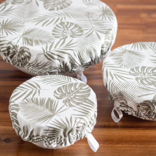 Charlotte couvre-plat en tissu bio ou coton enduit natural