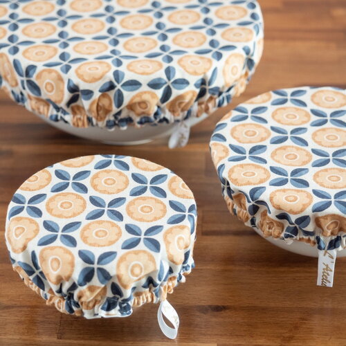 Charlotte couvre-plat en coton bio ou coton enduit royal