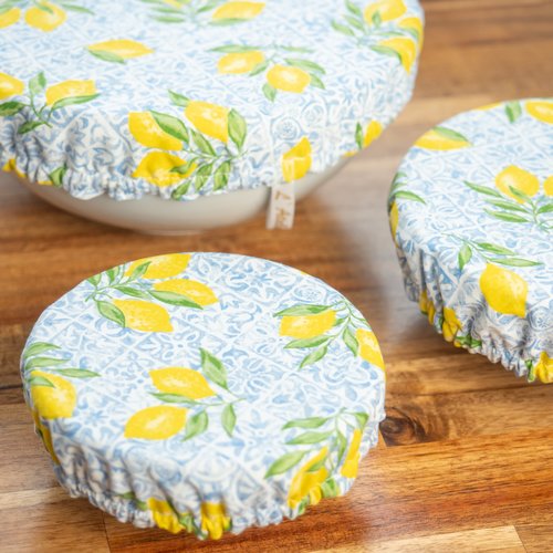 Charlotte couvre-plat en coton ou enduit citronnade