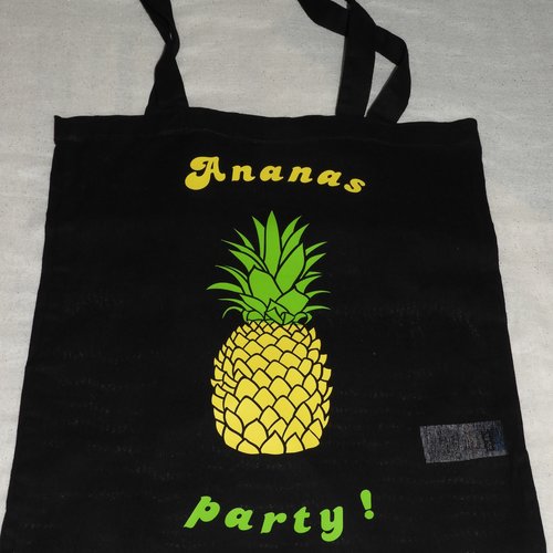 Tote bag "ananas party !"