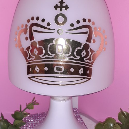 Lampe couronne de princesse