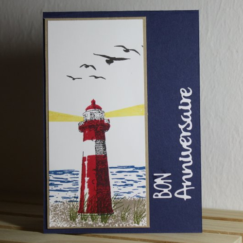 Carte Anniversaire Phare Un Grand Marche