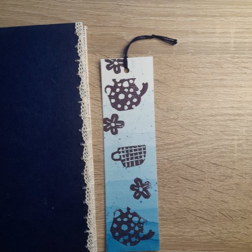 Marque-pages théière et tasses