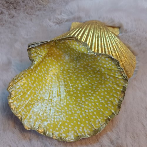 Écrin coquille st jacques, coupelle à bijoux / décoration naturelle / purifier, recharger vos pierres et bijoux