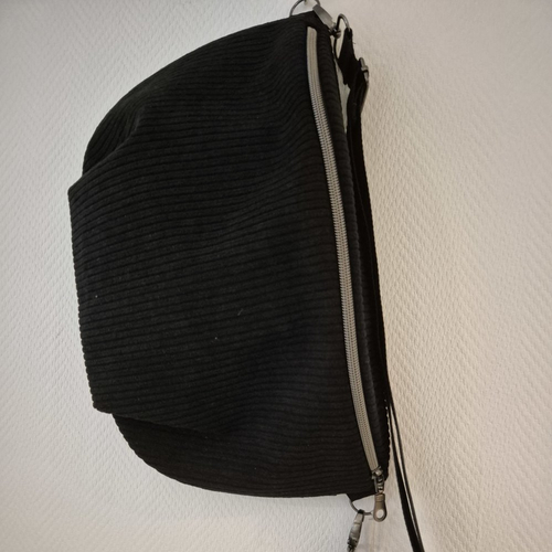 Pochette banane avec poche téléphone au dos, porté épaule, adulte