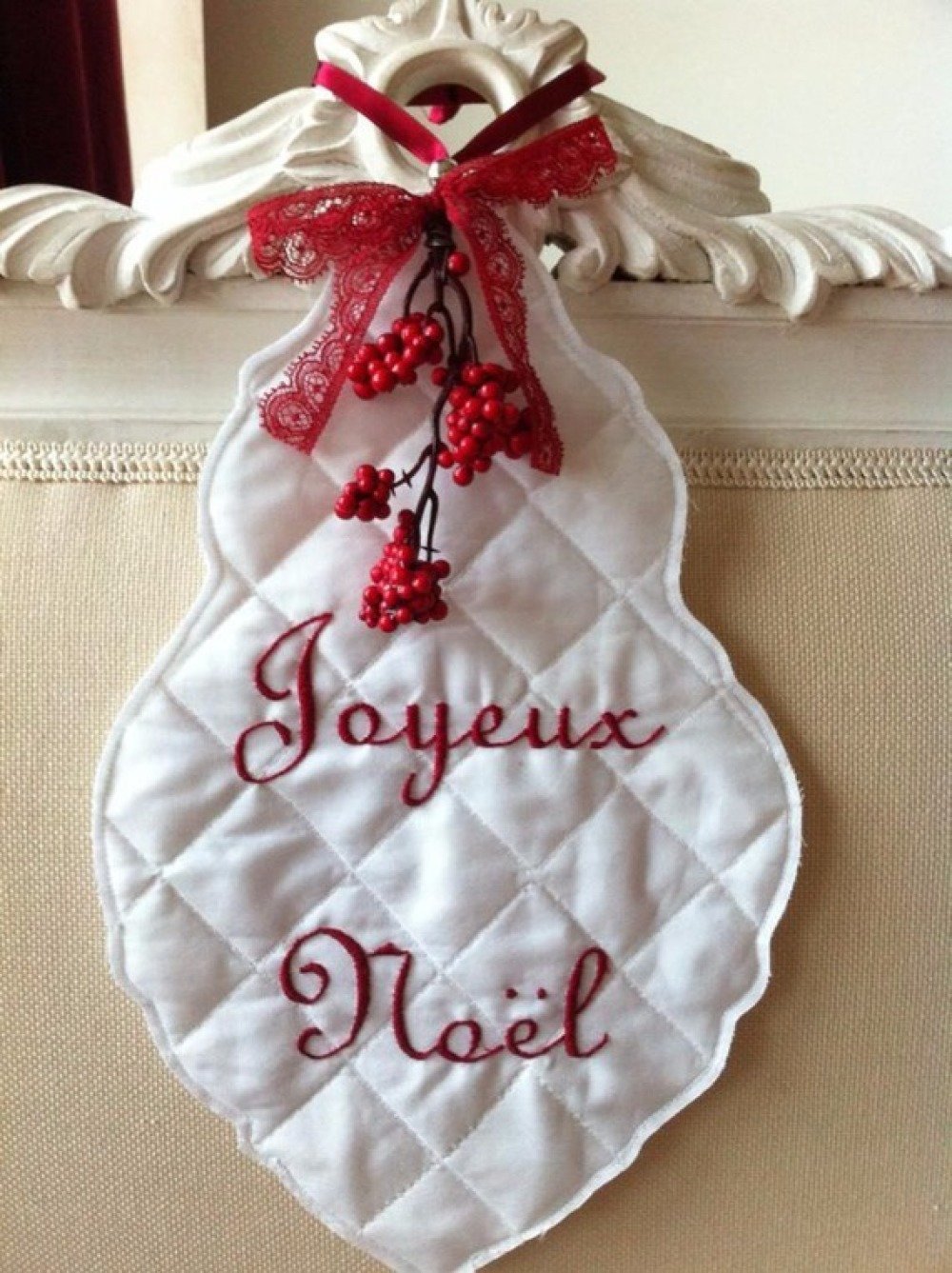 Emballage Cadeau Joyeux Noël - L'Atelier Textile