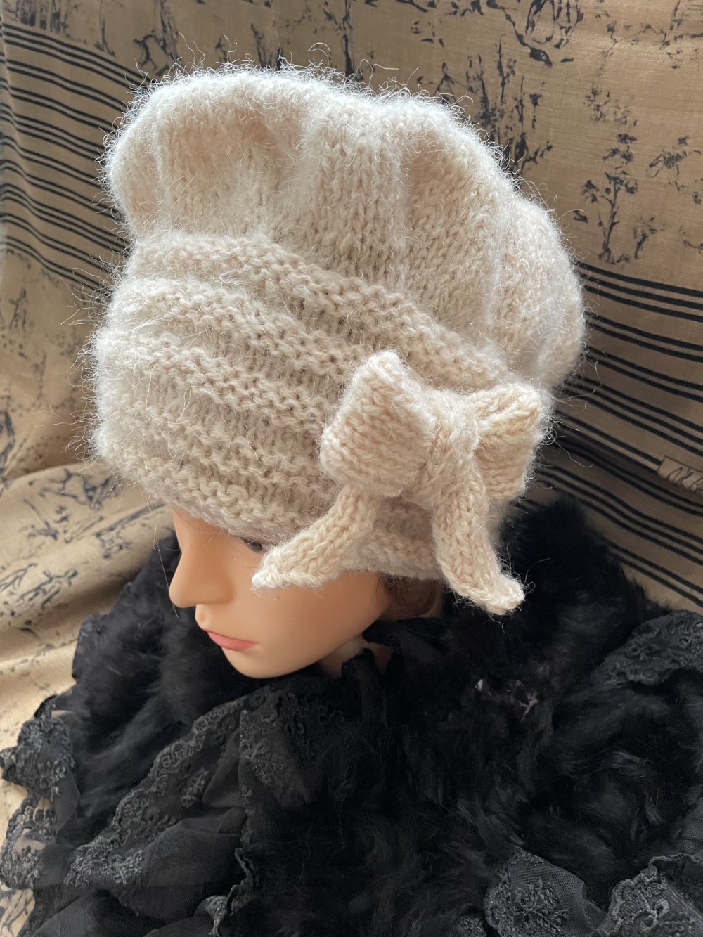 Pull MELANIE noir en mohair La Petite Etoile | 3 SUISSES