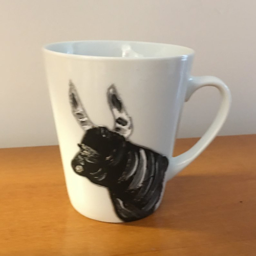 Mug - décor camargue (taureau)