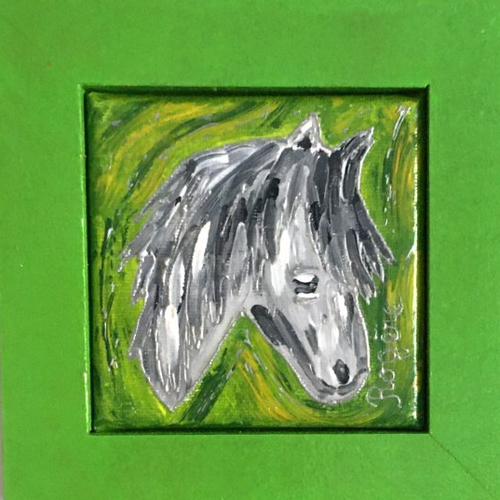 Tableau (cheval de camargue)