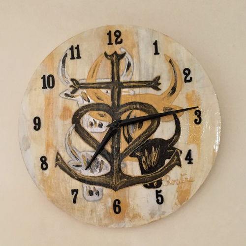 Horloge - décors camargue