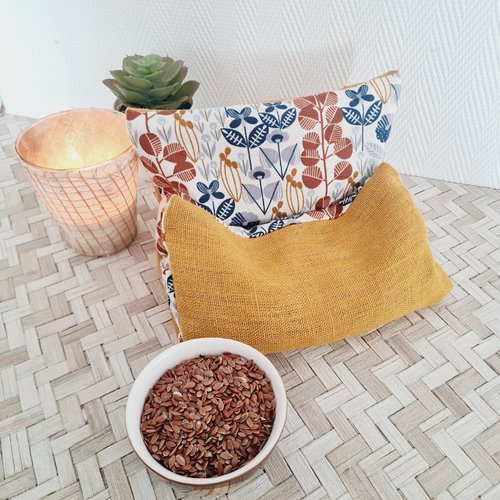 Bouillotte sèche déhoussable penny cress