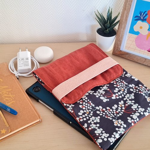 Housse de protection pour tablette ou liseuse, pochette de voyage, protection livre
