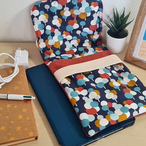 Housse de protection pour tablette ou liseuse, pochette de voyage, protection livre