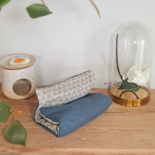 Bouillotte sèche déhoussable ryad gris