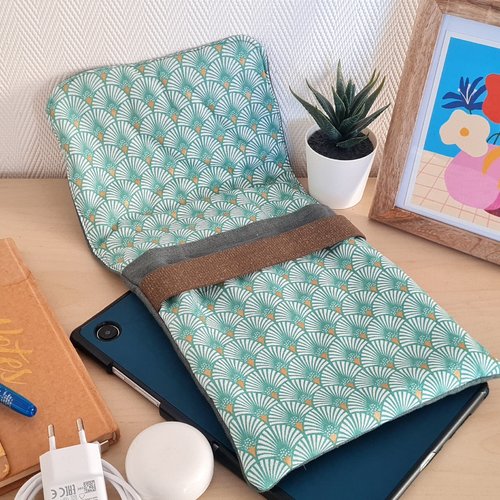 Housse de protection pour tablette ou liseuse, pochette de voyage, protection livre