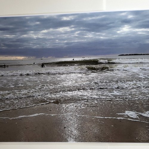 Set de table réalisé par mes soins avec  mes propres phots de paysages marins