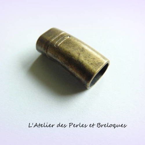 Fermoir magnétique métal bronze (r876) 