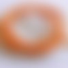 1 cordon suedine orange  (r025) 