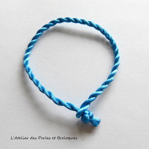 Bracelet de l'amitié - bleu (r324) 