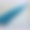 Grand pompon bleu-vert 9 cm (r832) 