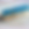 Pince a linge en bois paillete bleu 4,5 cm x 1,4 cm (r161) 