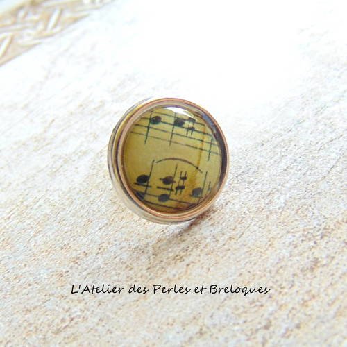 Attache parisienne musique ø 1,5 cm (r002) 