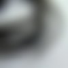 Cordon de caoutchouc plein noir 6 mm (r920) 