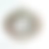 Grand  pendentif cercles irreguliers