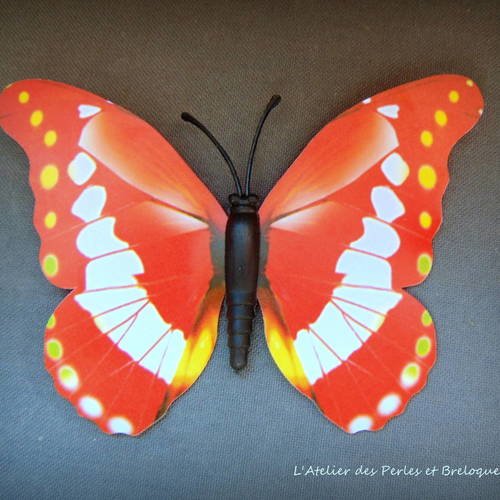 Papillon aimant en 3 d - magnet - 9 cm x 6,5 cm 
